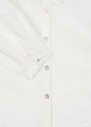 Konges Sløjd Rilo shirt optic white biokatoen