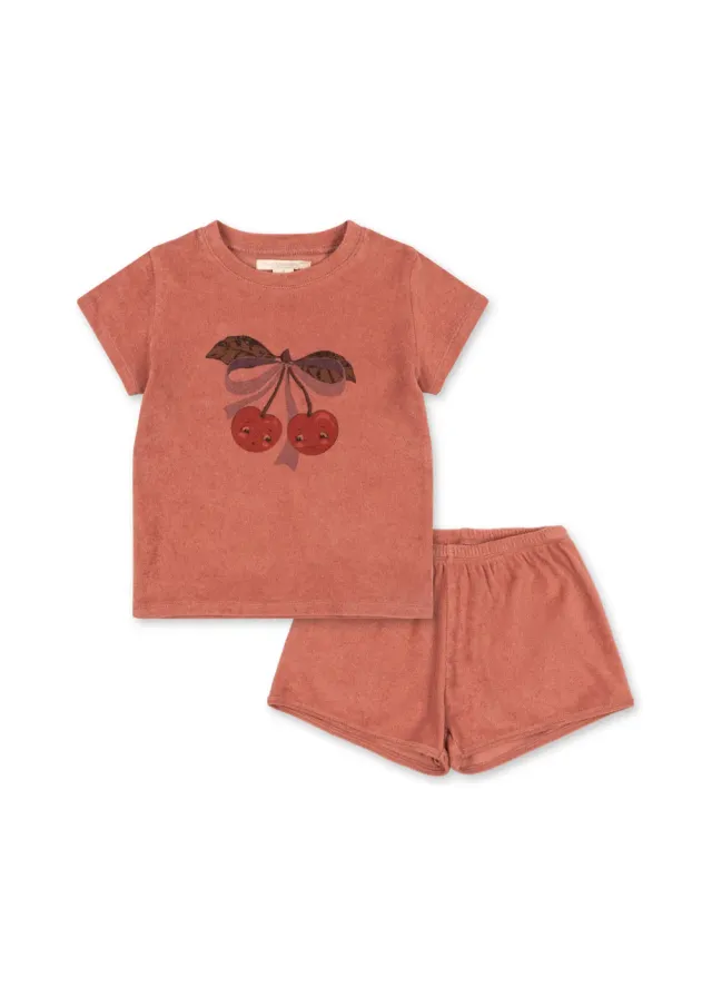 Konges Sløjd Itty Set kledingset canyon rose bio