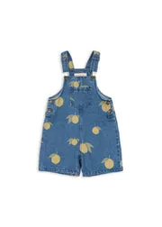 Konges Sløjd Magot tuinbroek lemon denim biologisch