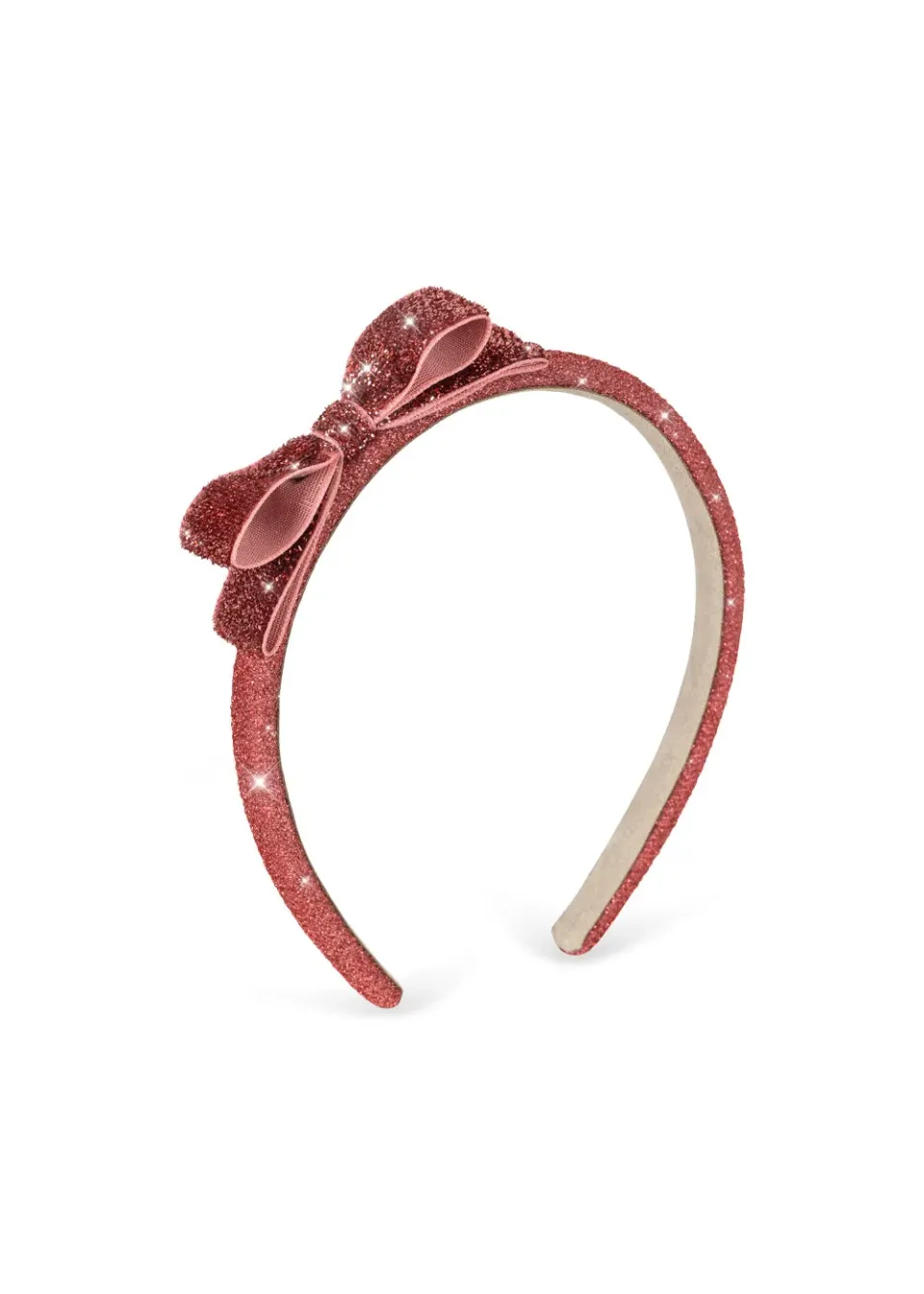 Konges Sløjd Bowie haarband rose glitter velours