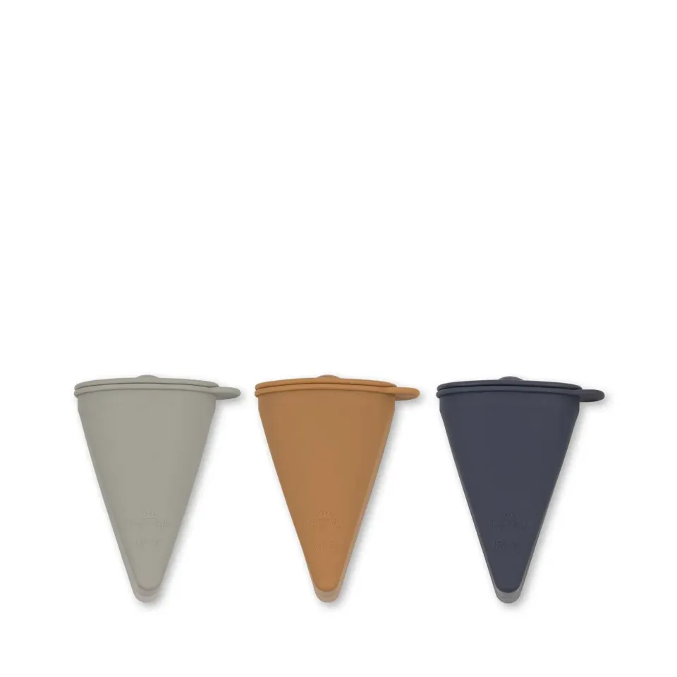 Konges Sløjd ijsvormpjes ocean 3 stuks silicone
