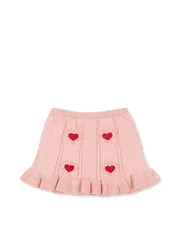 Konges Sløjd Soleil rok silver pink biokatoen