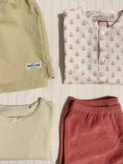 Konges Sløjd Itty Set kledingset canyon rose bio