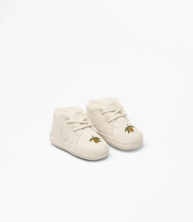 Konges Sløjd Veja Baby Shoe pierre suède