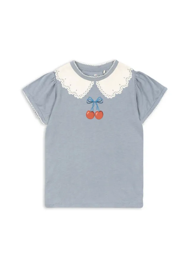 Konges Sløjd Famo T-shirt tradewinds pofmouw biokatoen