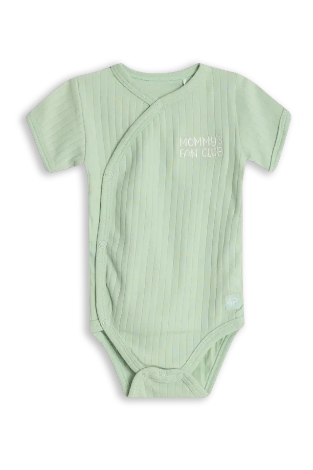 4President Max Silt Green romper groen katoen