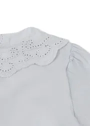 Konges Sløjd Rilo shirt gray dawn biokatoen