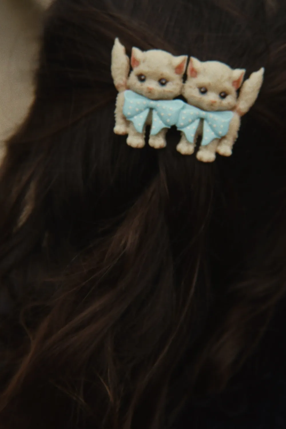 Konges Sløjd Kitty haarclip kitty groot hars