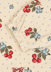 Konges Sløjd Chleo blouse marmelatta biokatoen