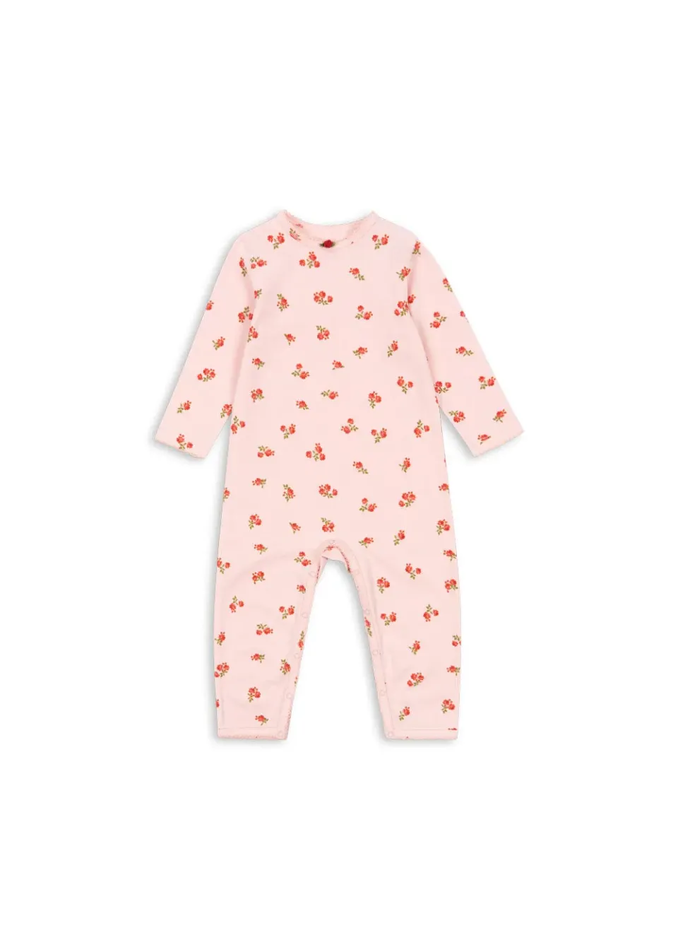 Konges Sløjd Basic Onesie rosa pink biokatoen