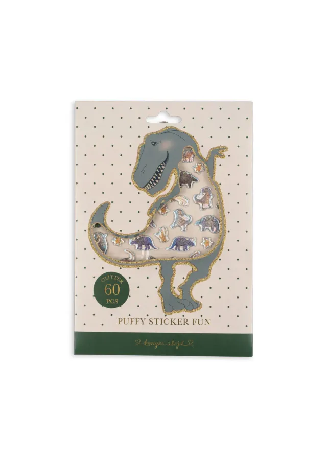 Konges Sløjd Puffy Stickers dino 3D
