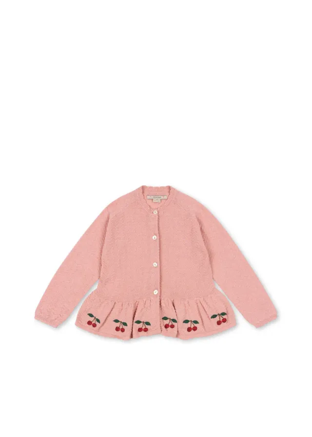Konges Sløjd Cypres vestje mellow rose katoen