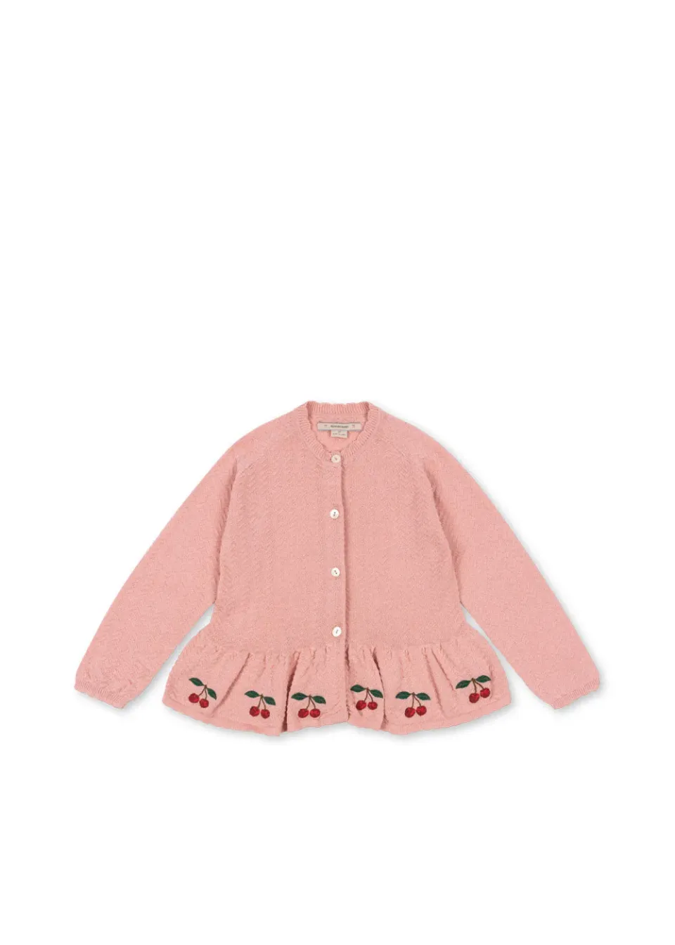 Konges Sløjd Cypres vestje mellow rose katoen