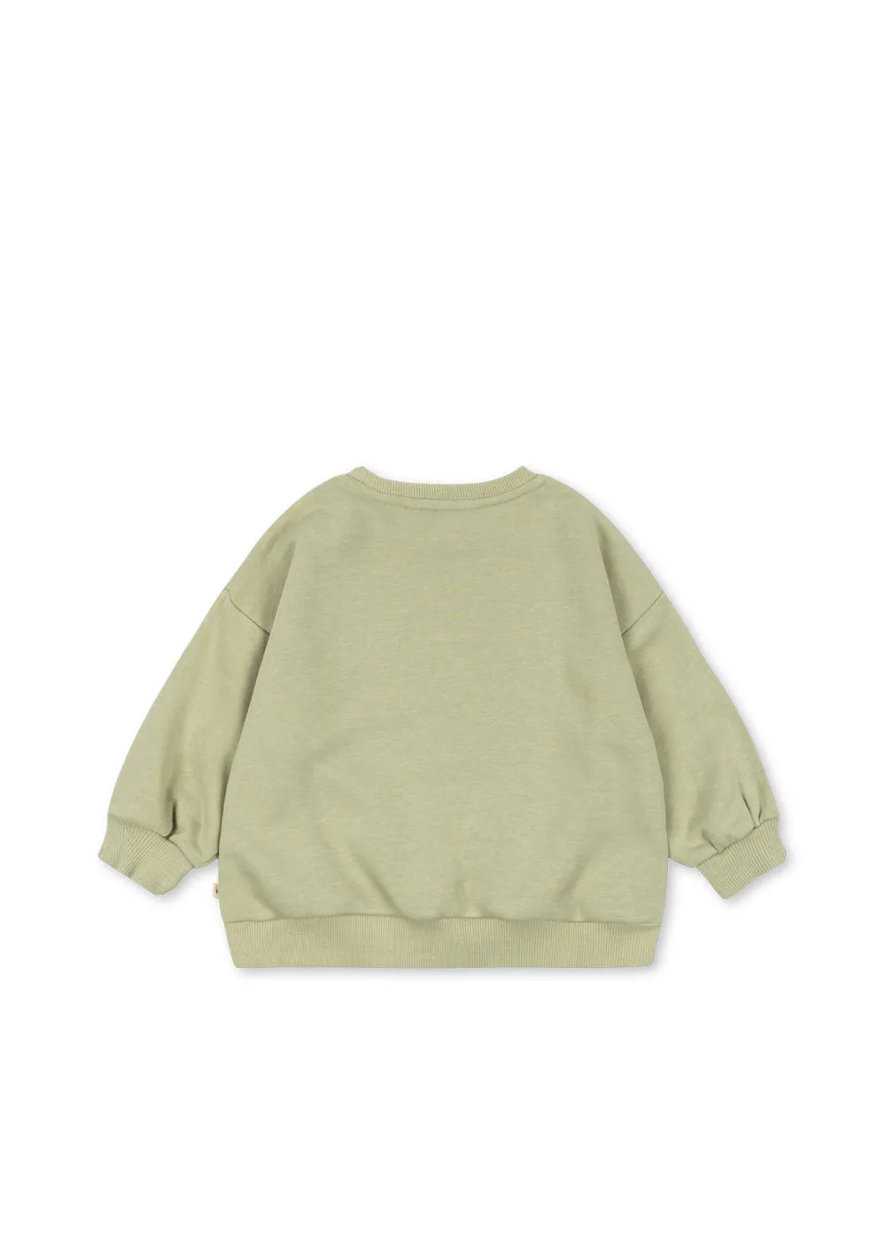 Konges Sløjd Lou sweater sage biologisch katoen