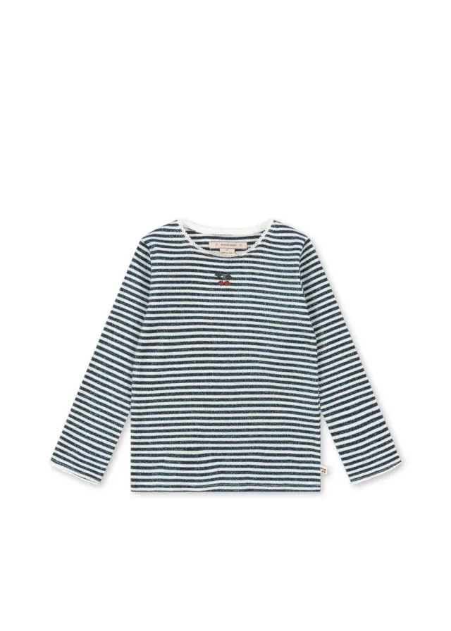 Konges Sløjd Roli streep blouse stripe eclipse katoen