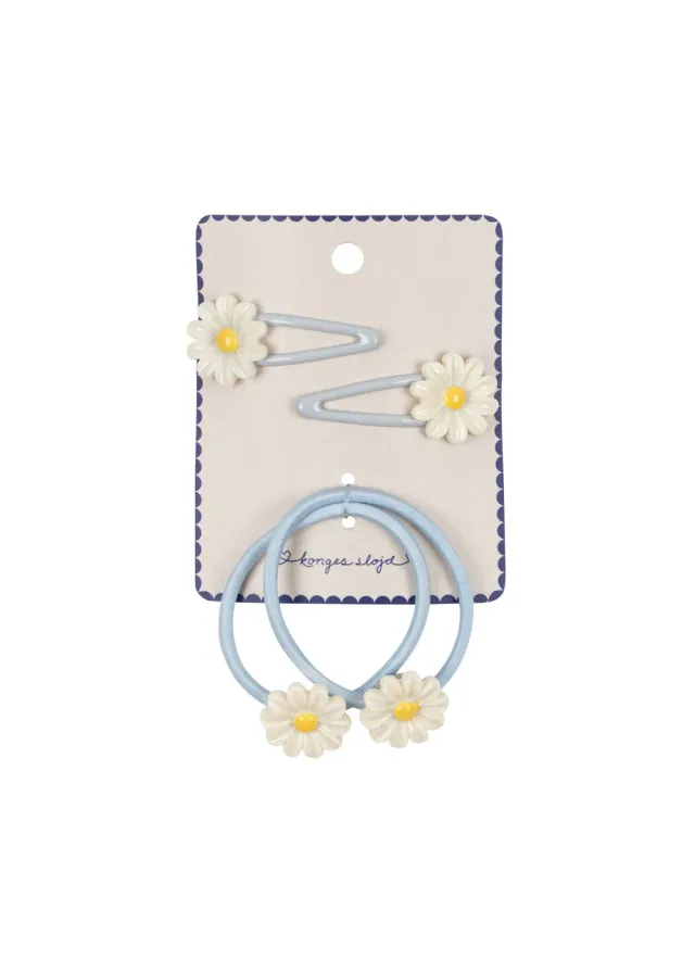 Konges Sløjd Daisy haarclips plein air 4-pack