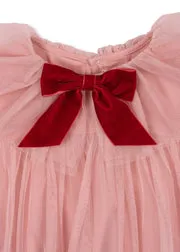 Konges Sløjd Bow jurk mellow rose tule