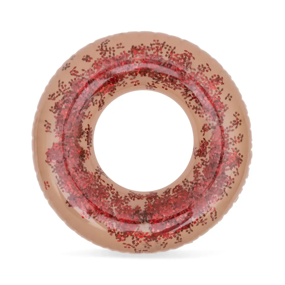 Konges Sløjd zwemring groot blush 100 cm glitter