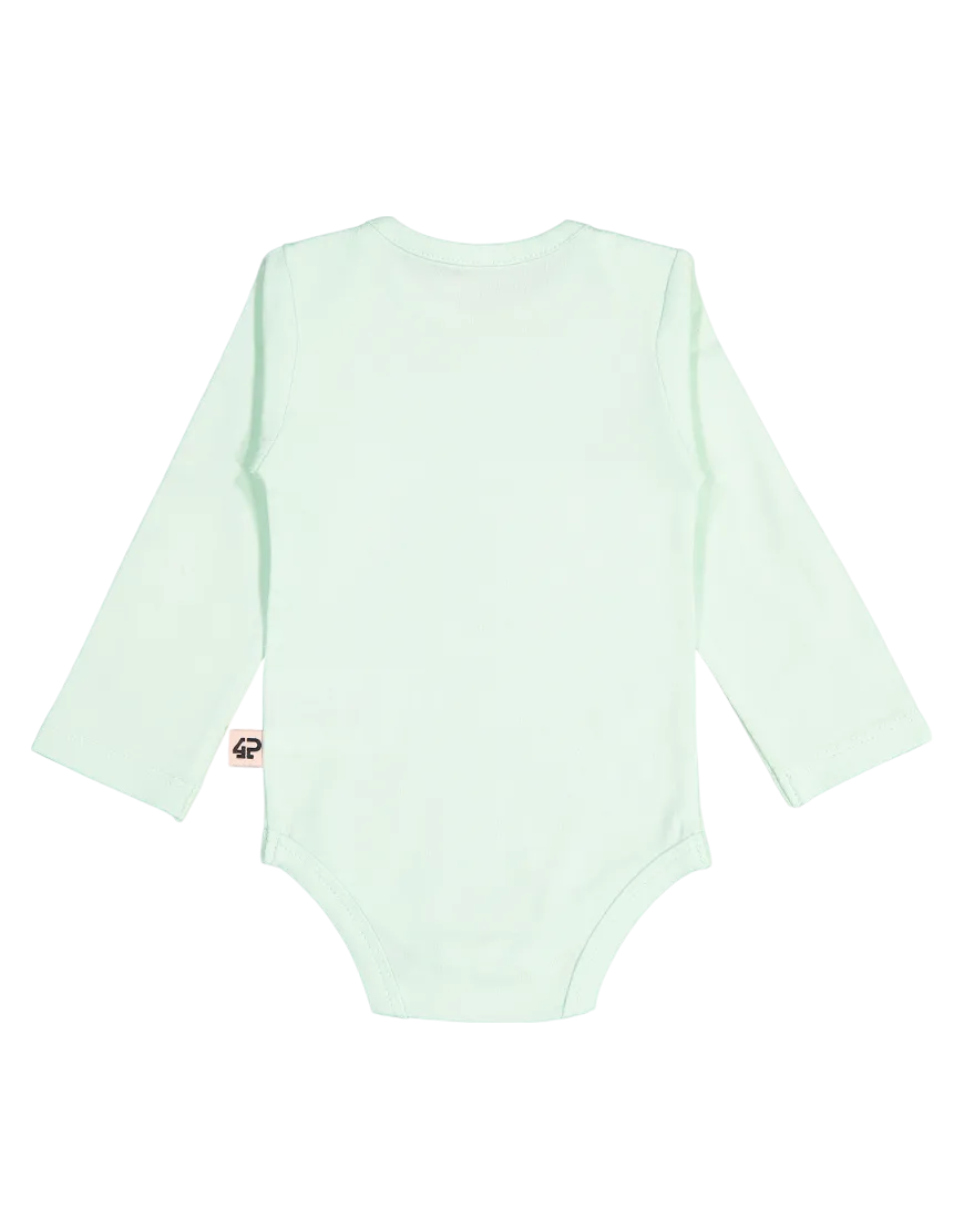 4PRESIDENT Skye Mint romper mint katoen newborn