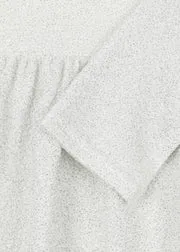 Konges Sløjd Lola jurk white glitter polyester