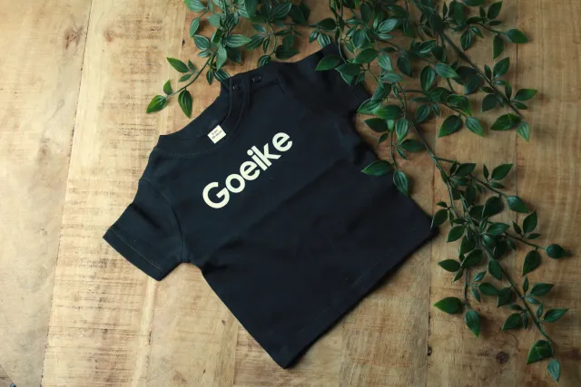 Een presentje Goeike T-shirt kind katoen wit