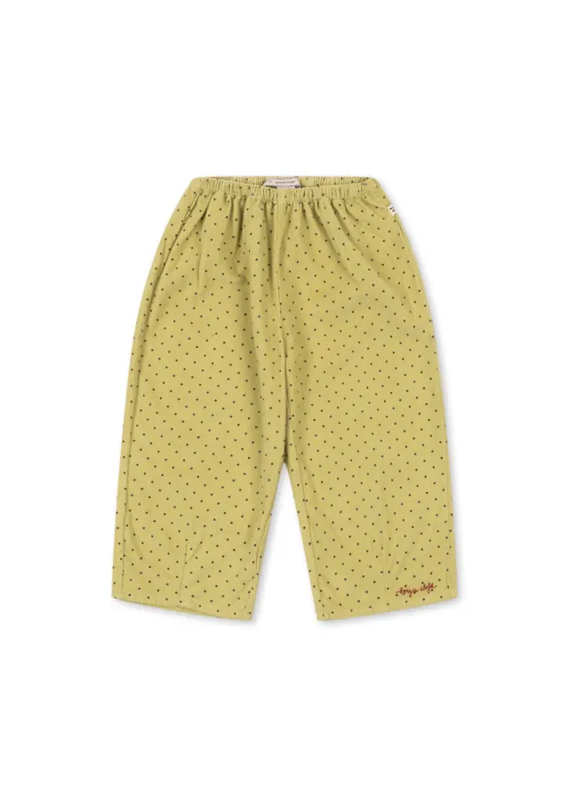 Konges Sløjd Marlo broek dot leek babycord