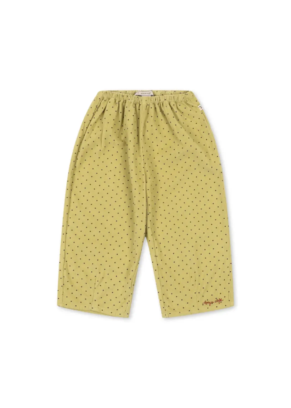 Konges Sløjd Marlo broek dot leek babycord
