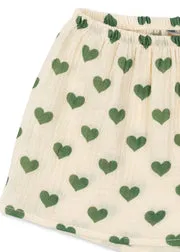 Konges Sløjd Coco mini shorts amour verde biokatoen