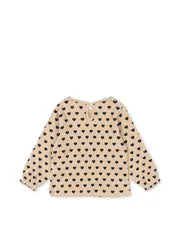 Konges Sløjd Chleo Shirt blouse coeur eclipse biokatoen