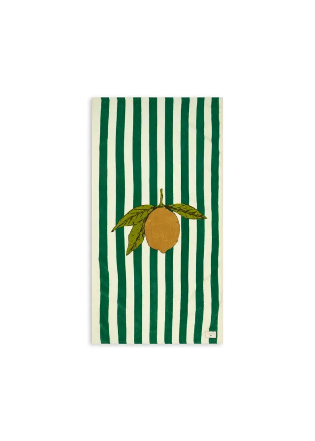 Konges Sløjd strandlaken antique stripe biokatoen