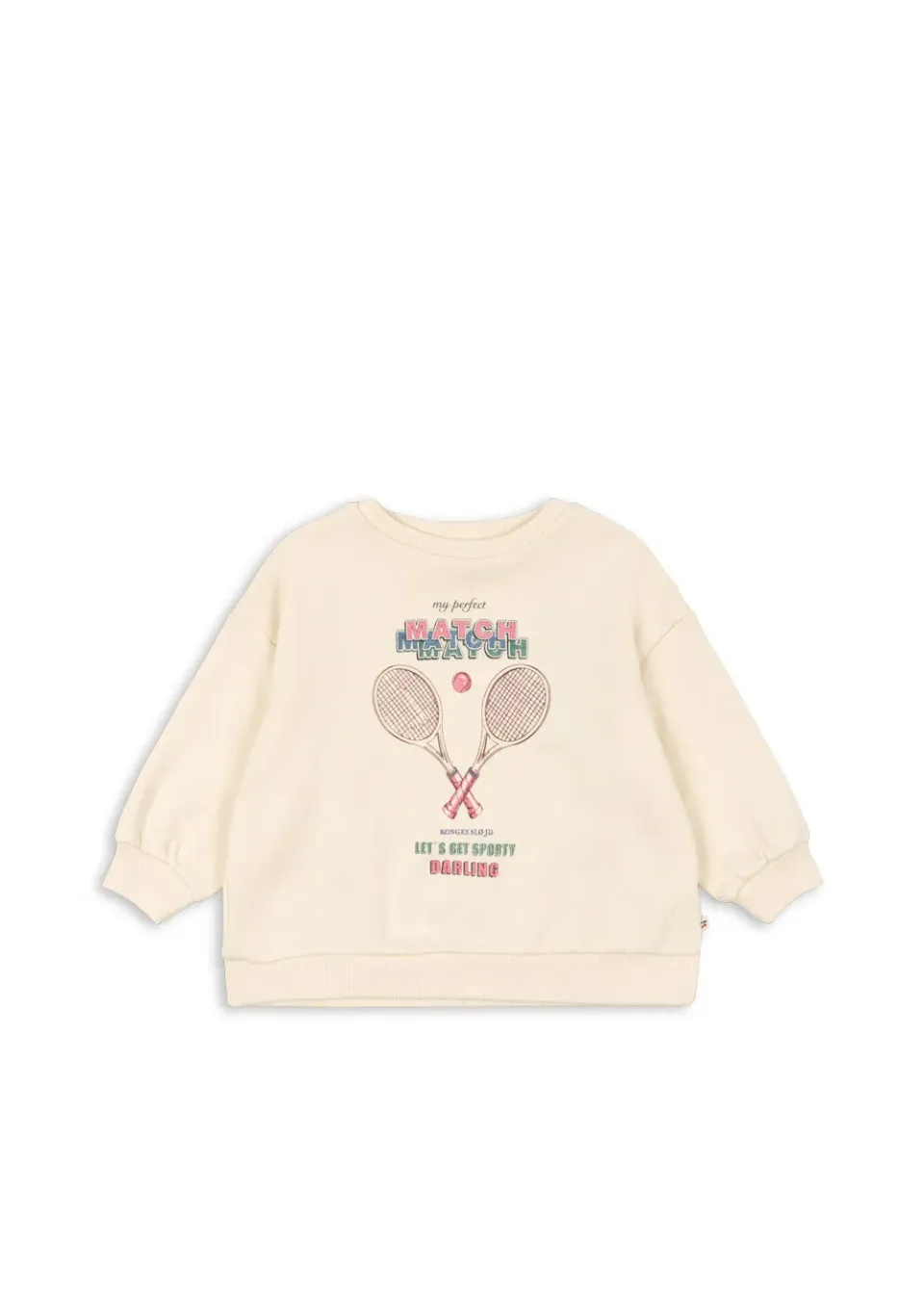 Konges Sløjd Loupy Lou sweater buttercream katoen
