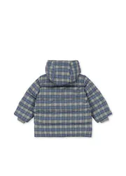 Konges Sløjd Magnum winterjas laurel blue check dons