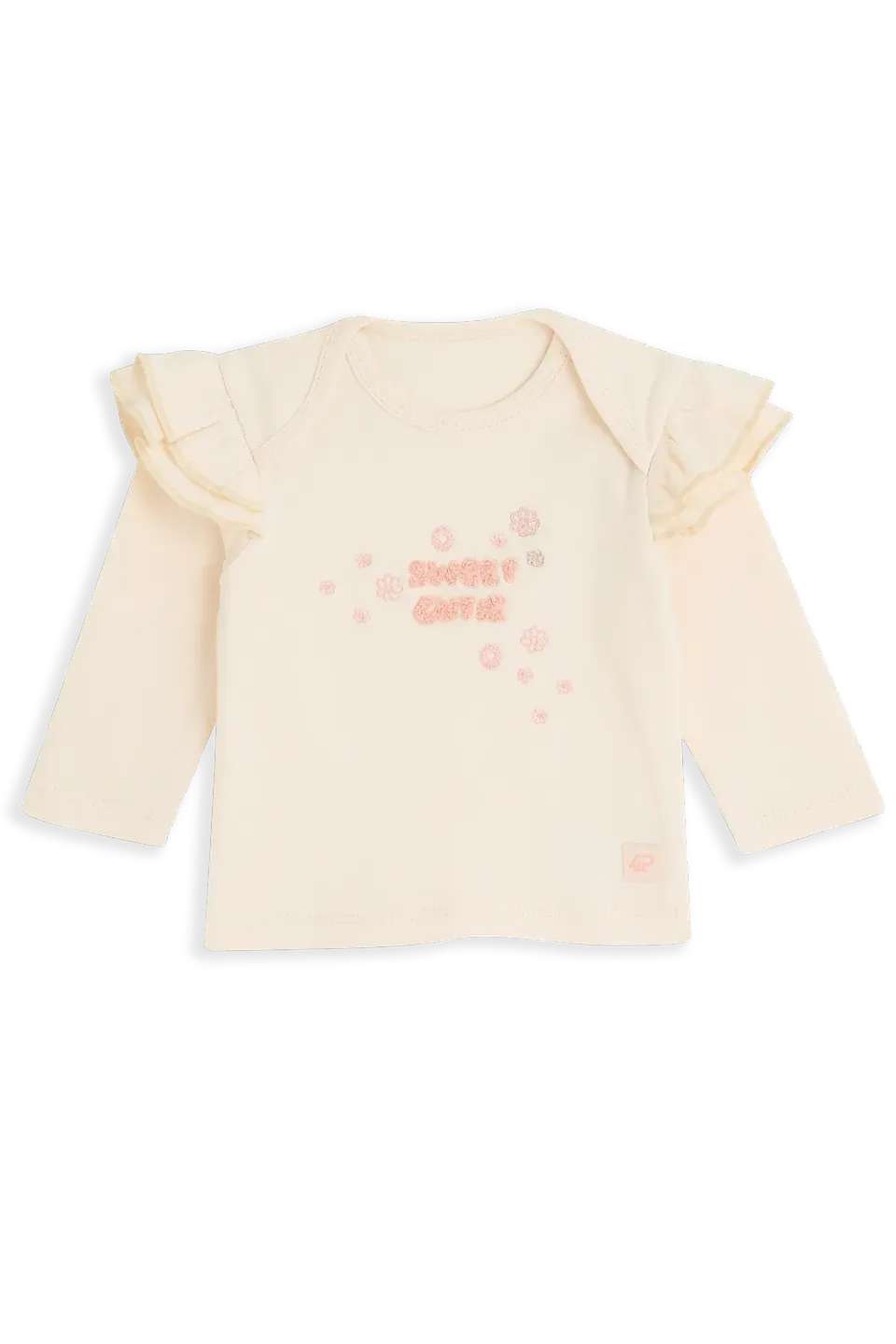 4President Ymke longsleeve roze chenille baby