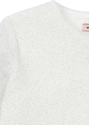 Konges Sløjd Lola jurk white glitter polyester