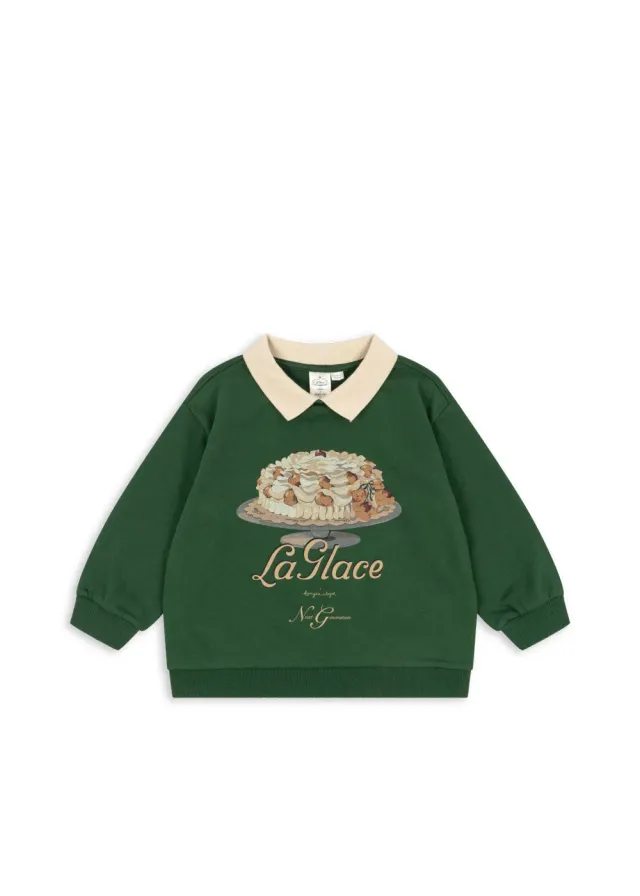 Konges Sløjd La Glace Spotty sweatshirt eden biokatoen