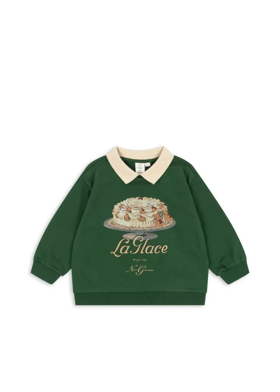 Konges Sløjd La Glace Spotty sweatshirt eden biokatoen