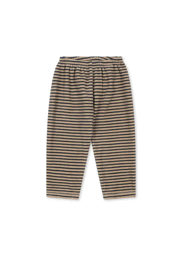 Konges Sløjd Tavi fleecebroek stripe la mer warm
