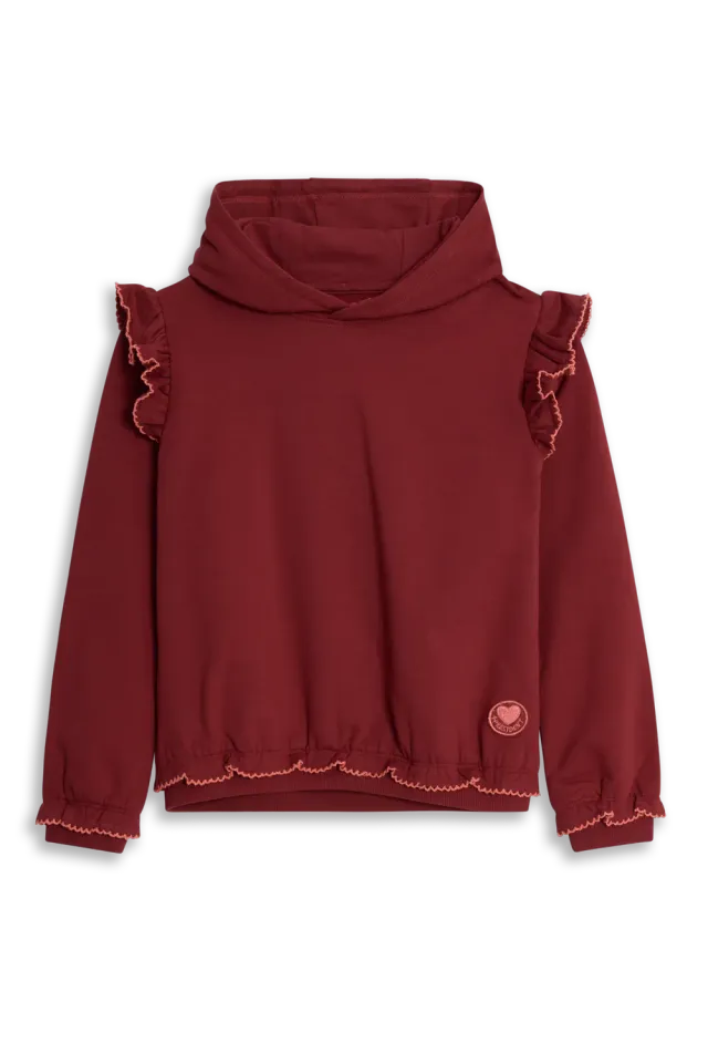 4President Ivy Sun-Dried Tomato hoodie meisjes katoen