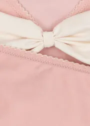 Konges Sløjd Kitty Bikini Powder Pink kattenprint