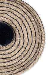 Konges Sløjd Louli baret stripe bluie merinowol