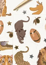 Konges Sløjd Tattoos Animals plaktattoos dieren huidvriendelijk