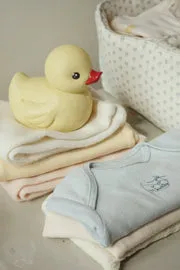 Konges Sløjd Duck Bath Toy badeendje straw babyveilig
