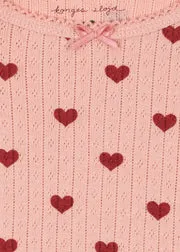 Konges Sløjd Minnie longsleeve amour rouge biokatoen