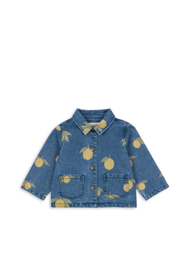 Konges Sløjd Magot spijkerjas lemon denim bio