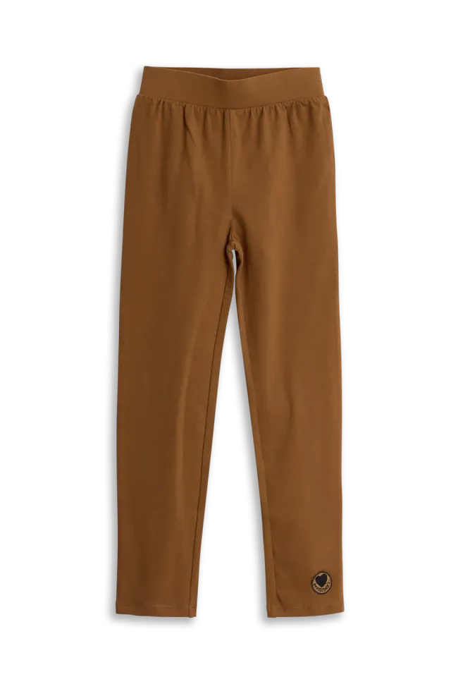 4President Joelle legging meisjes bruin fleece
