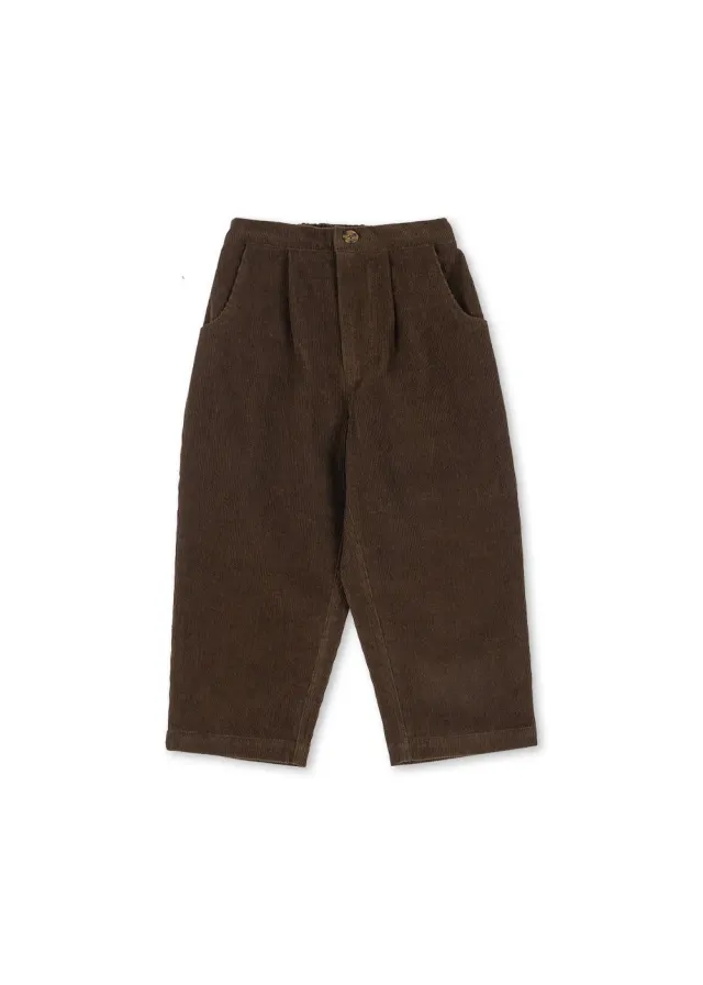 Konges Sløjd Remy broek slate black corduroy
