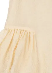 Konges Sløjd Vola Jurk buttercream seersucker