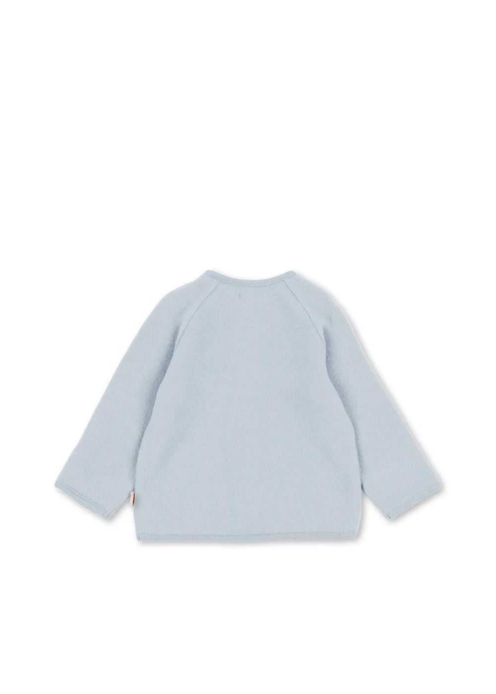 Konges Sløjd Saga vest blue sky wol fleece