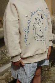 Konges Sløjd Lou sweater summer sand biokatoen