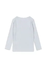 Konges Sløjd Minnie longsleeve shirt gray dawn biokatoen
